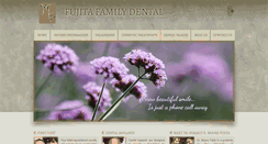 Desktop Screenshot of fujitafamilydental.com